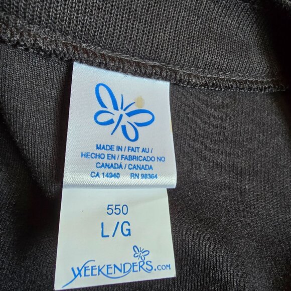 Weekenders Open Cardigan & Joe Fresh Long Sleeve Tunic, 2-Piece Set, Both Black - Picture 10 of 16